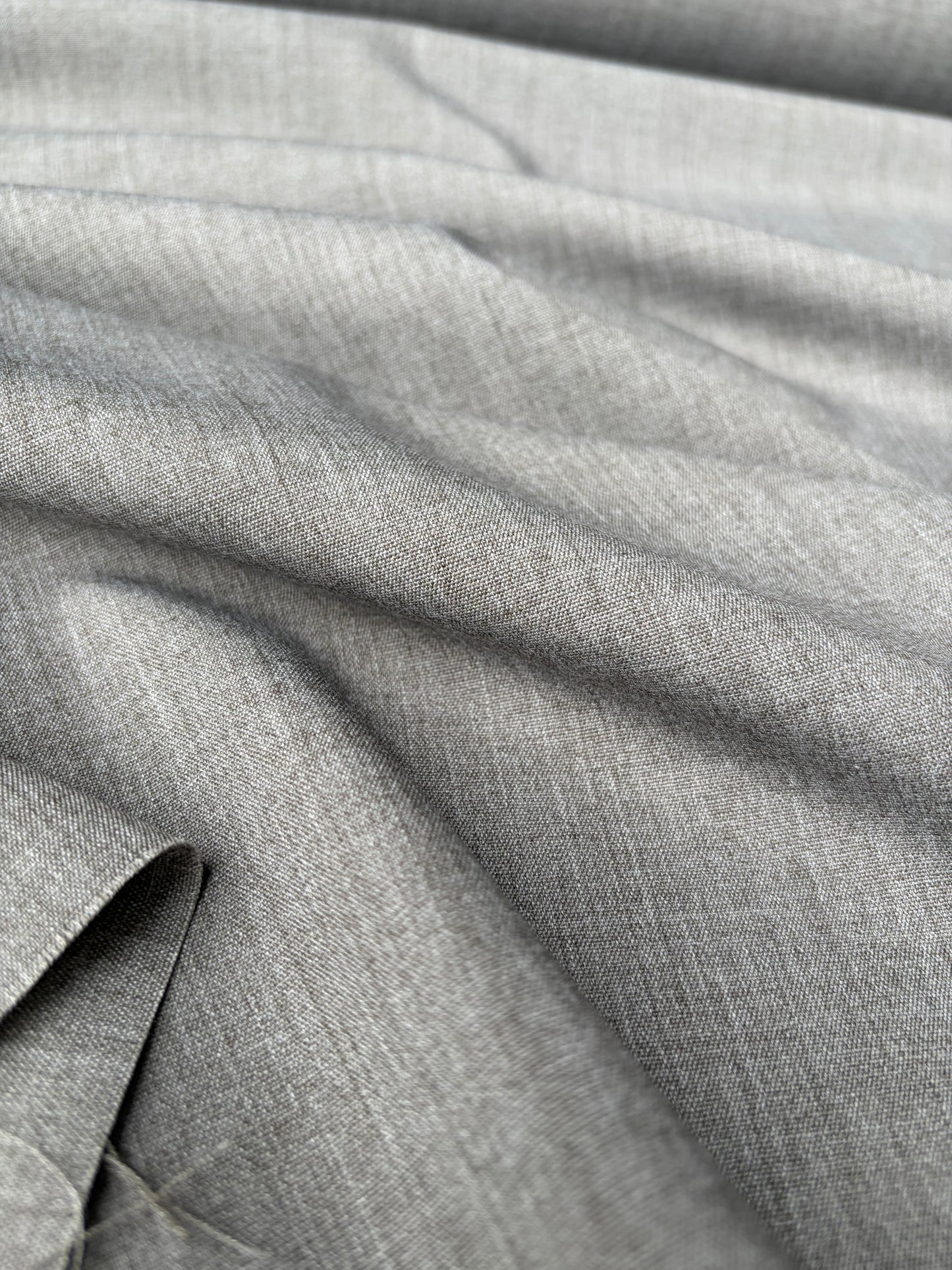LORO 215 stretch chiné grey tailoring toile Loro Piana