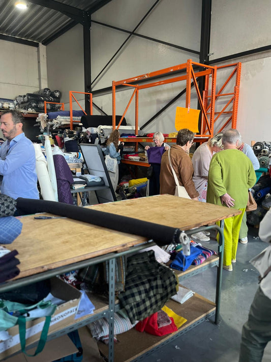 GROUP APPOINTMENT AT WASTED FABRICS WAREHOUSE
