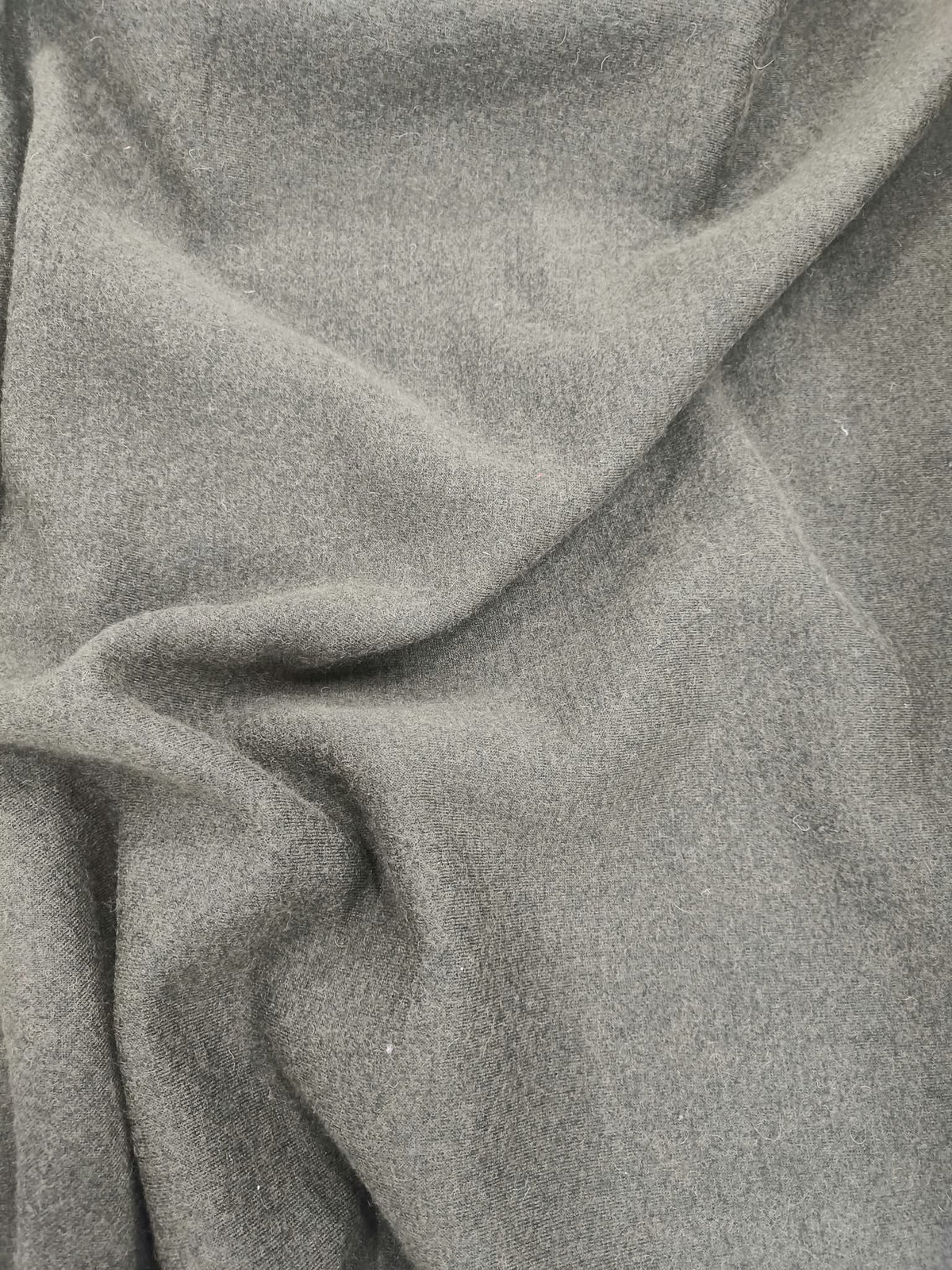 FANNY 035 dark green boiled wool