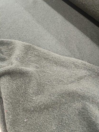FANNY 035 dark green boiled wool