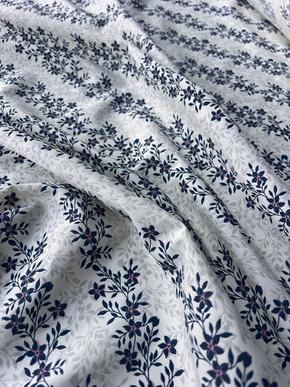 LULU 007 Cotton Poplin Floral Print