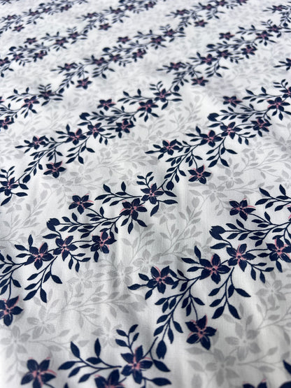LULU 007 Cotton Poplin Floral Print
