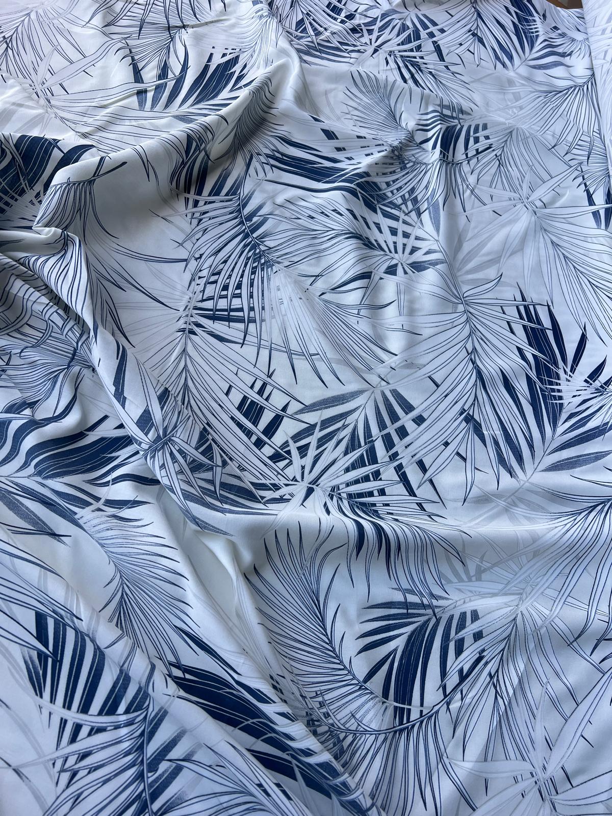LULU 013 Cotton Voile Palmier