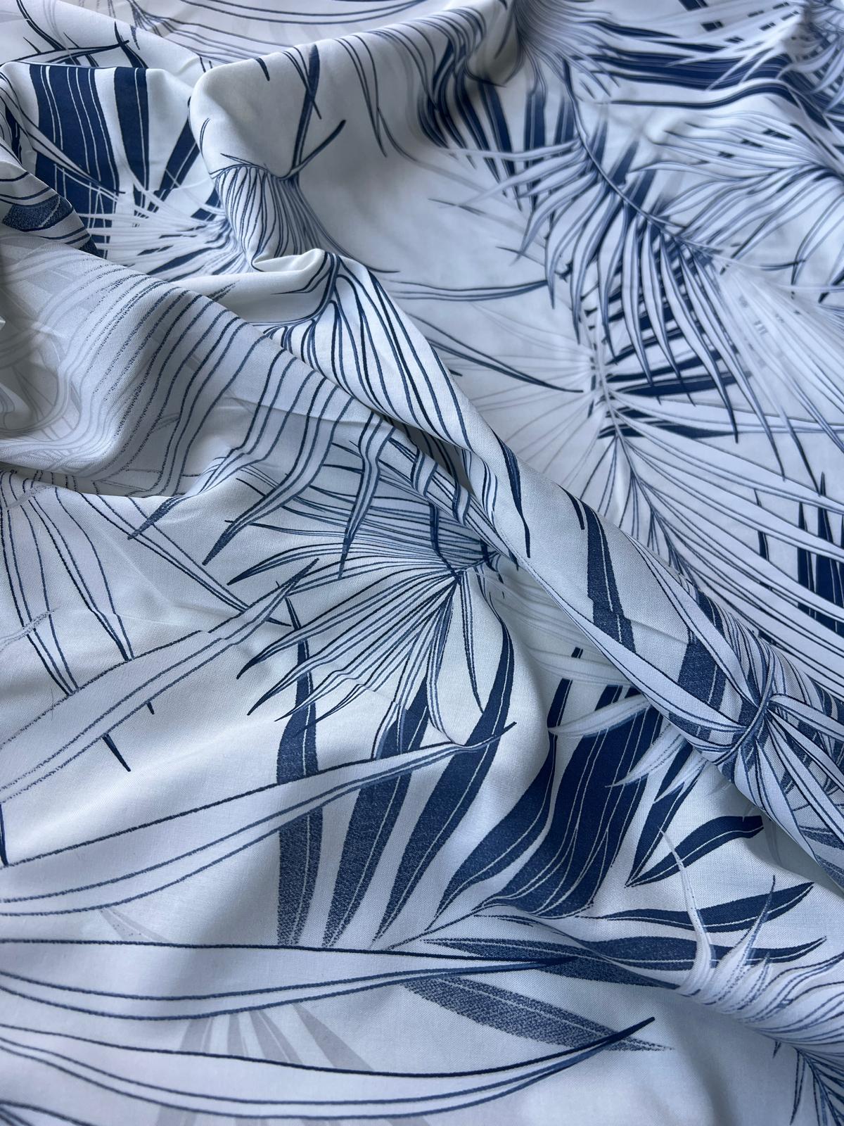 LULU 013 Cotton Voile Palmier