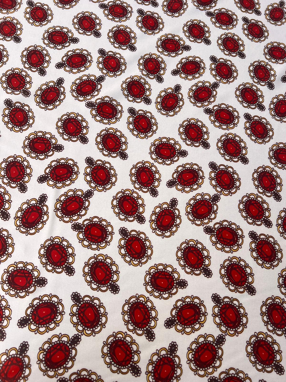LULU 022 Antique Ruby Gemstone Print