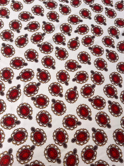 LULU 022 Antique Ruby Gemstone Print