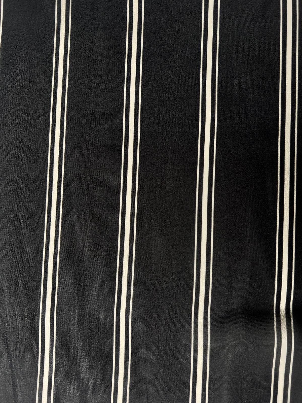 LULU 025 Viscose Chiffon Stripe Print