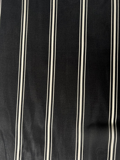 LULU 025 Viscose Chiffon Stripe Print