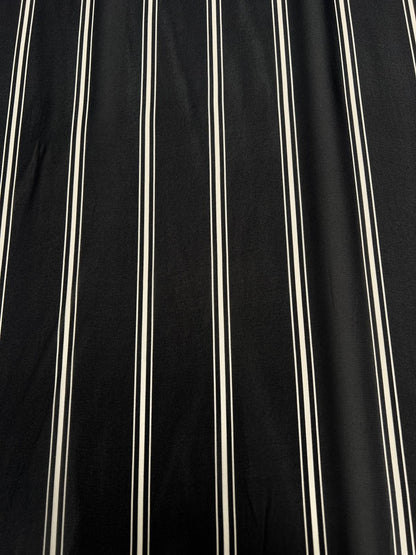 LULU 025 Viscose Chiffon Stripe Print