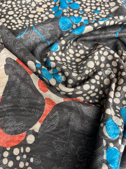 LULU 030 Cotton Voile Polka Dot Print