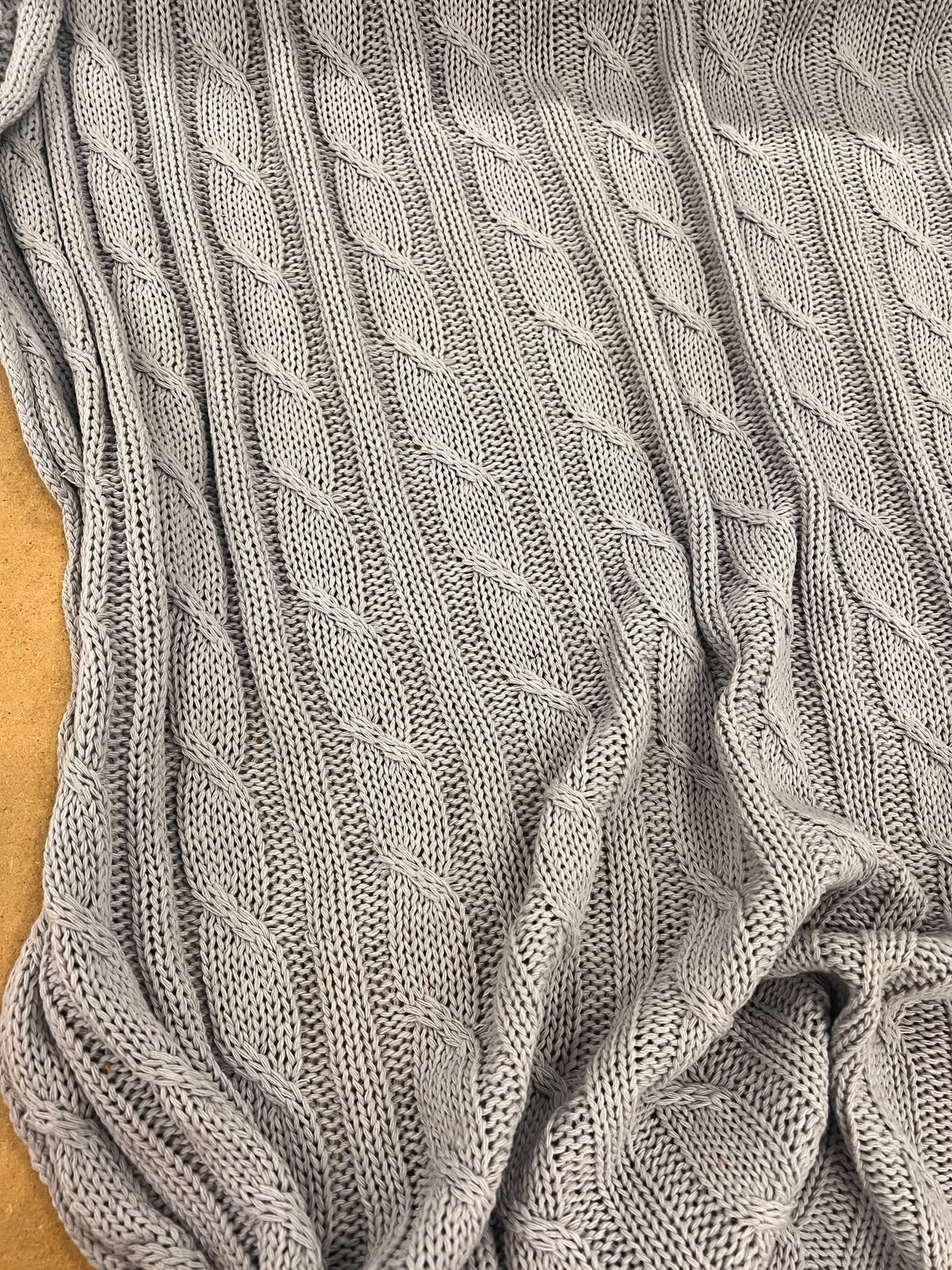 DARIA 049 lavender lilac cable 100% wool