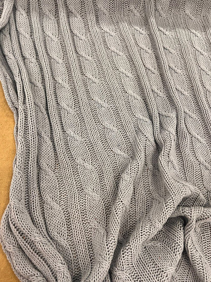 DARIA 049 lavender lilac cable 100% wool
