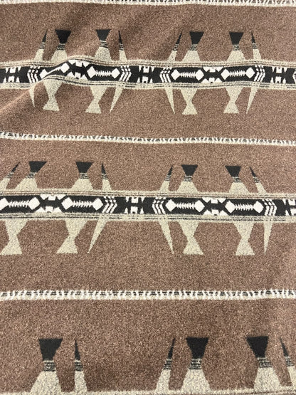 ZOE 012 double face rustic geo design 100% wool
