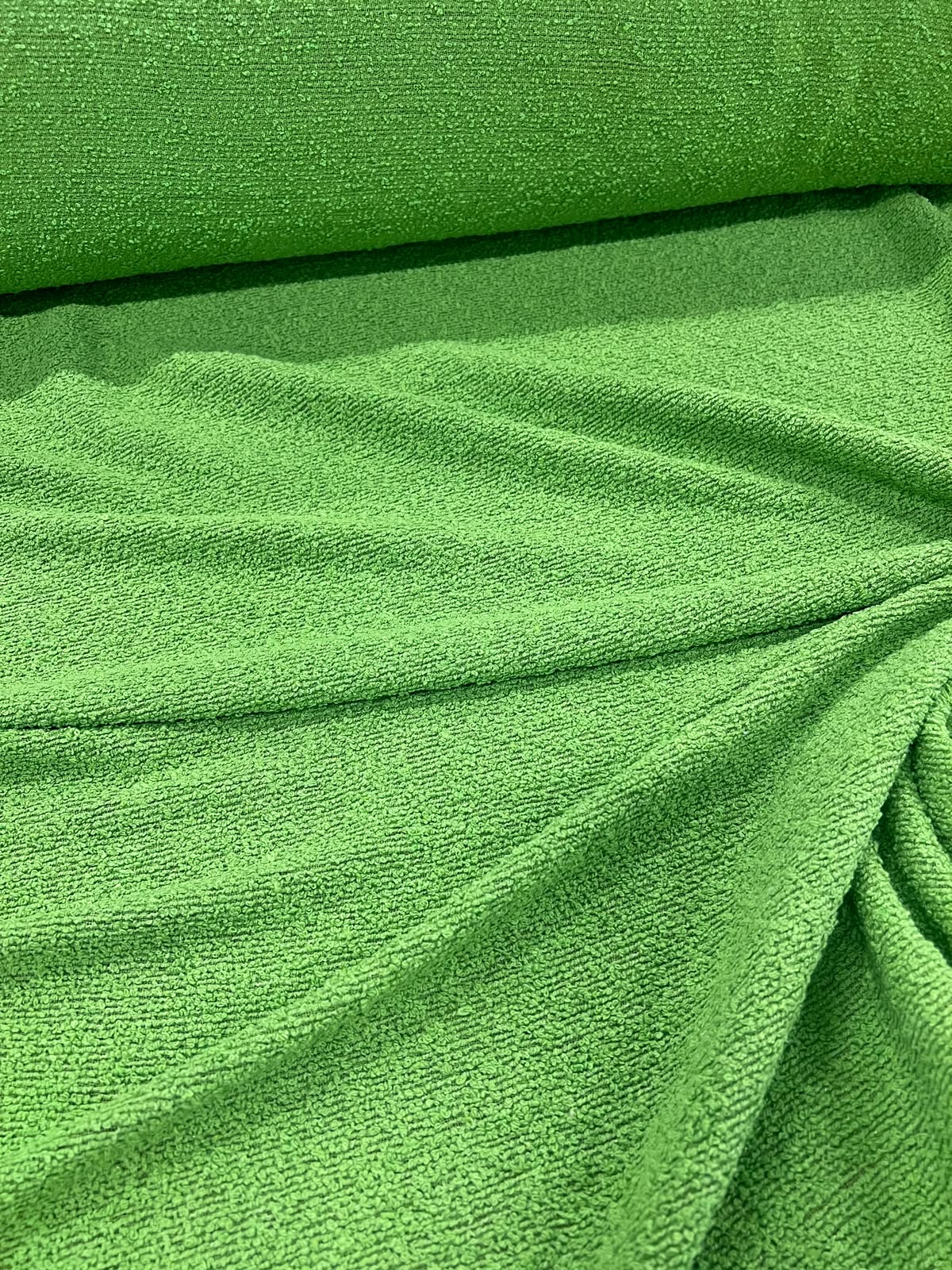 ZOE 013 pistachio terry wool
