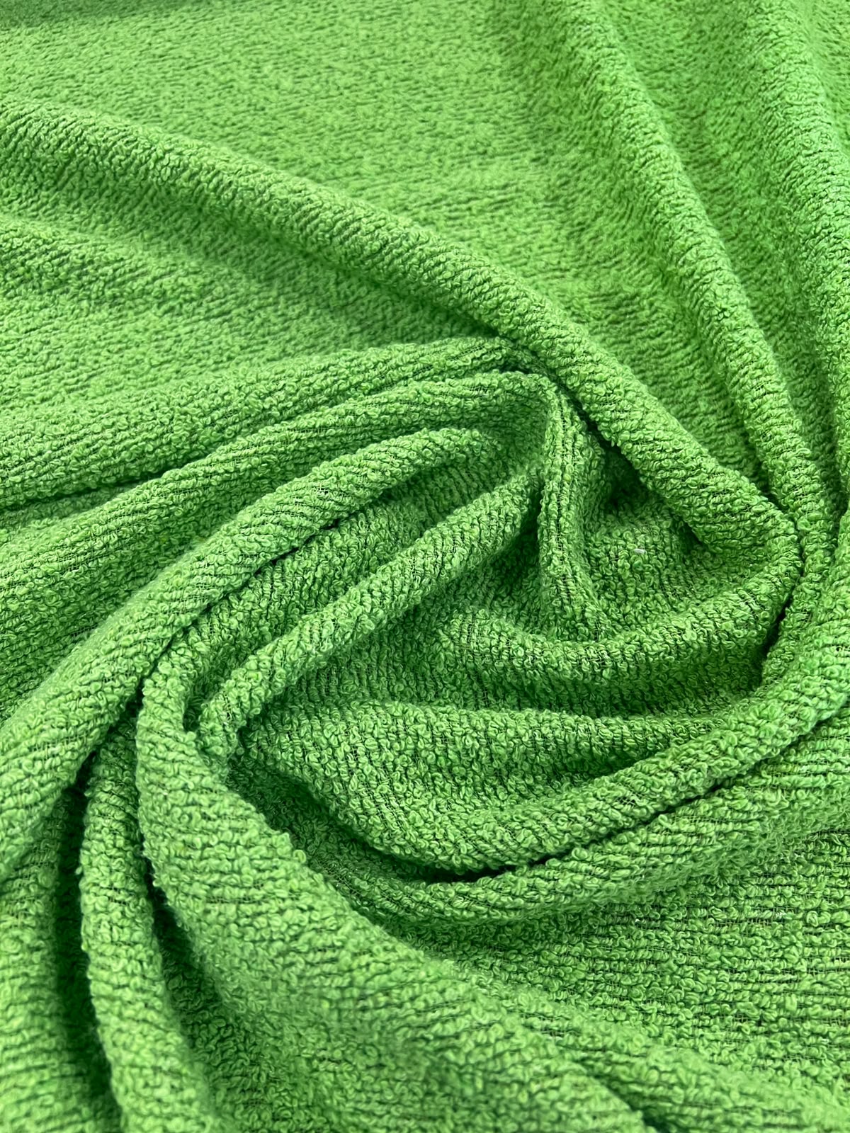 ZOE 013 pistachio terry wool