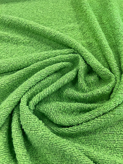 ZOE 013 pistachio terry wool