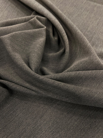 ZOE 019 grey double-knit jersey