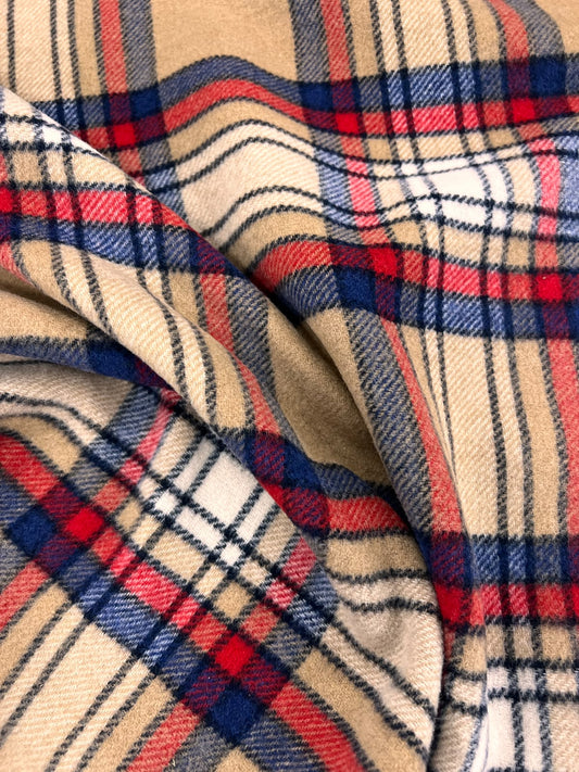 ZOE 020 B*rberry style check heavy flannel