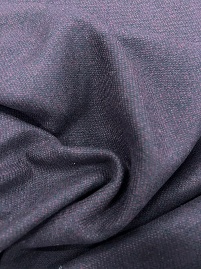 ZOE 026 plum&black wool tweed