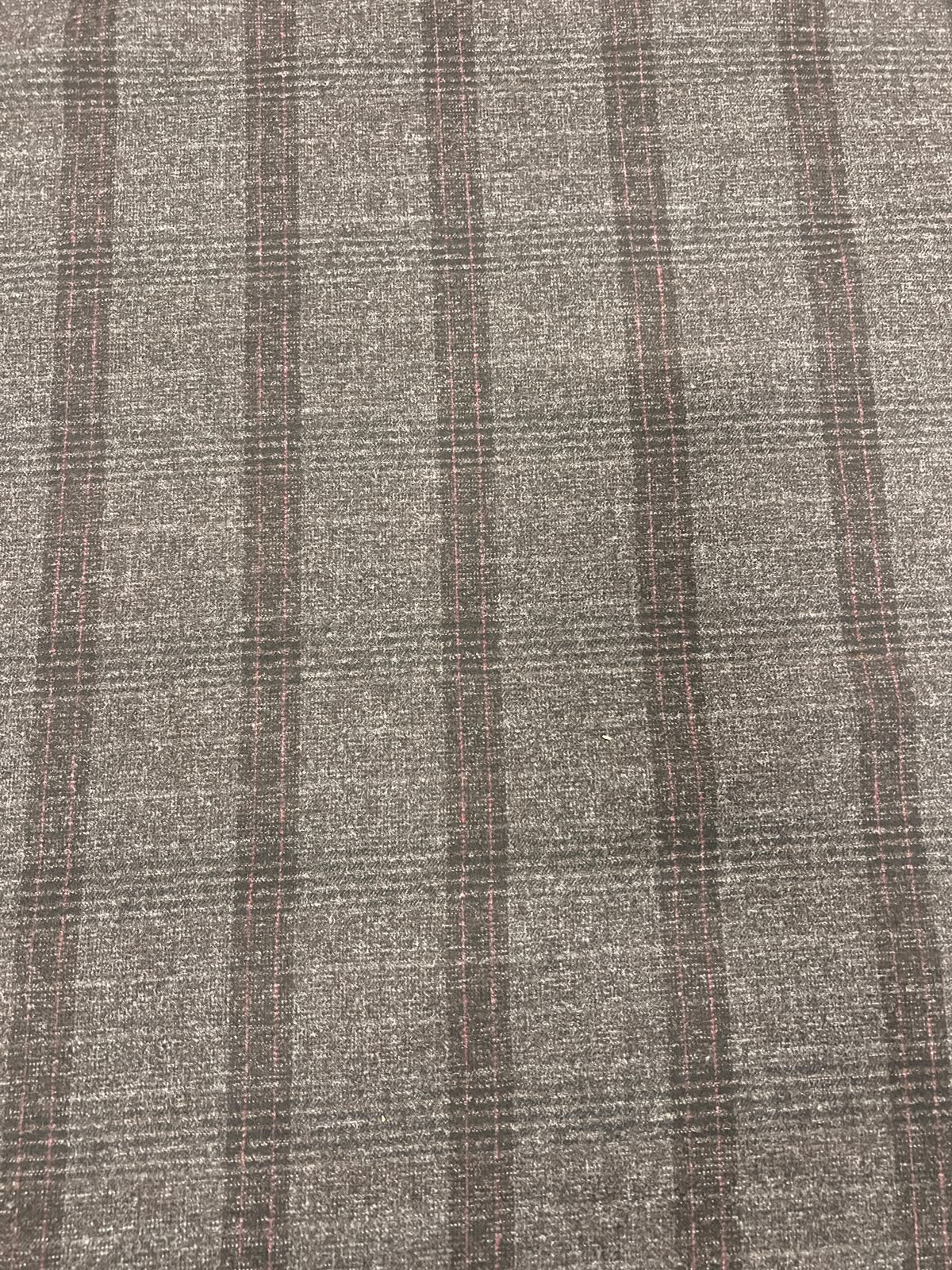 ZOE 025 charcoal checkover tweed