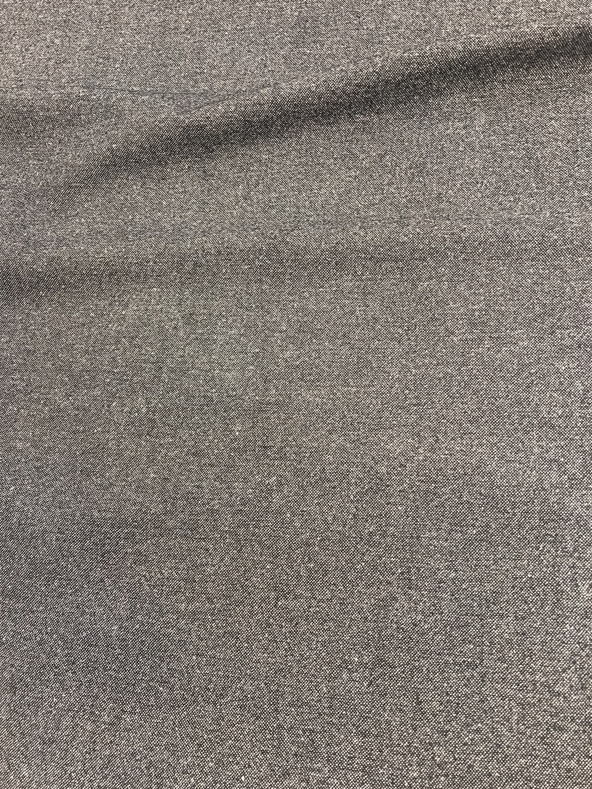 ZOE 027 black&white salt and pepper tweed wool 100%