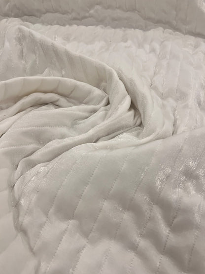 ZOE 034 double face pintucked semi shiny quilted