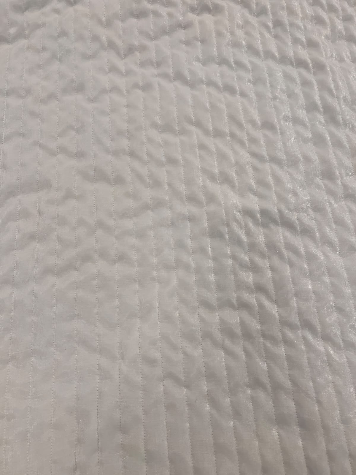 ZOE 034 double face pintucked semi shiny quilted