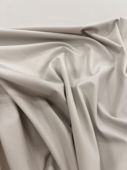 ZOE 037 Ivory stretch cotton gabardine twill