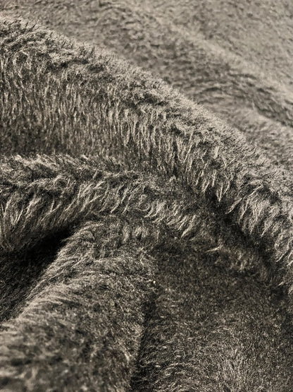 ZOE 039 fake fur hairy woolen coat fabric