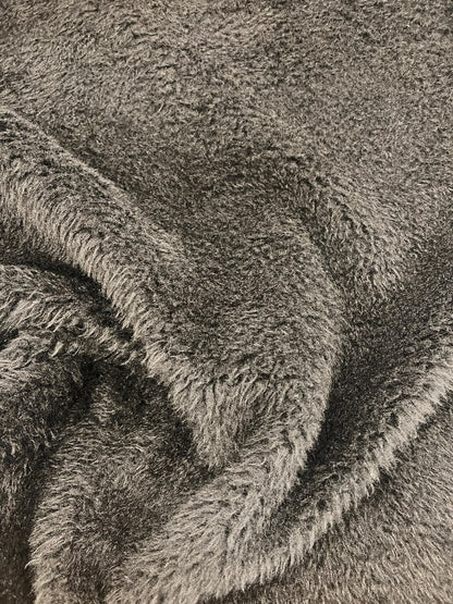 ZOE 039 fake fur hairy woolen coat fabric