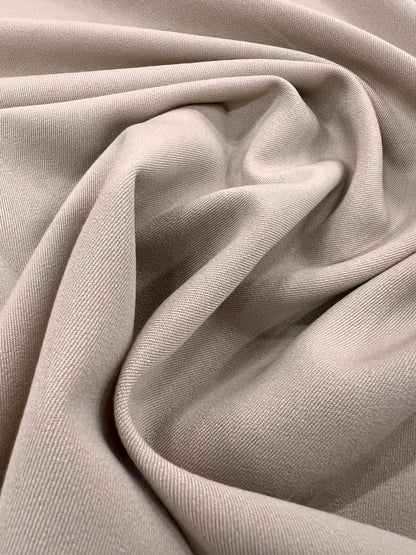 ZOE 041 Beige stretch cotton gabardine twill