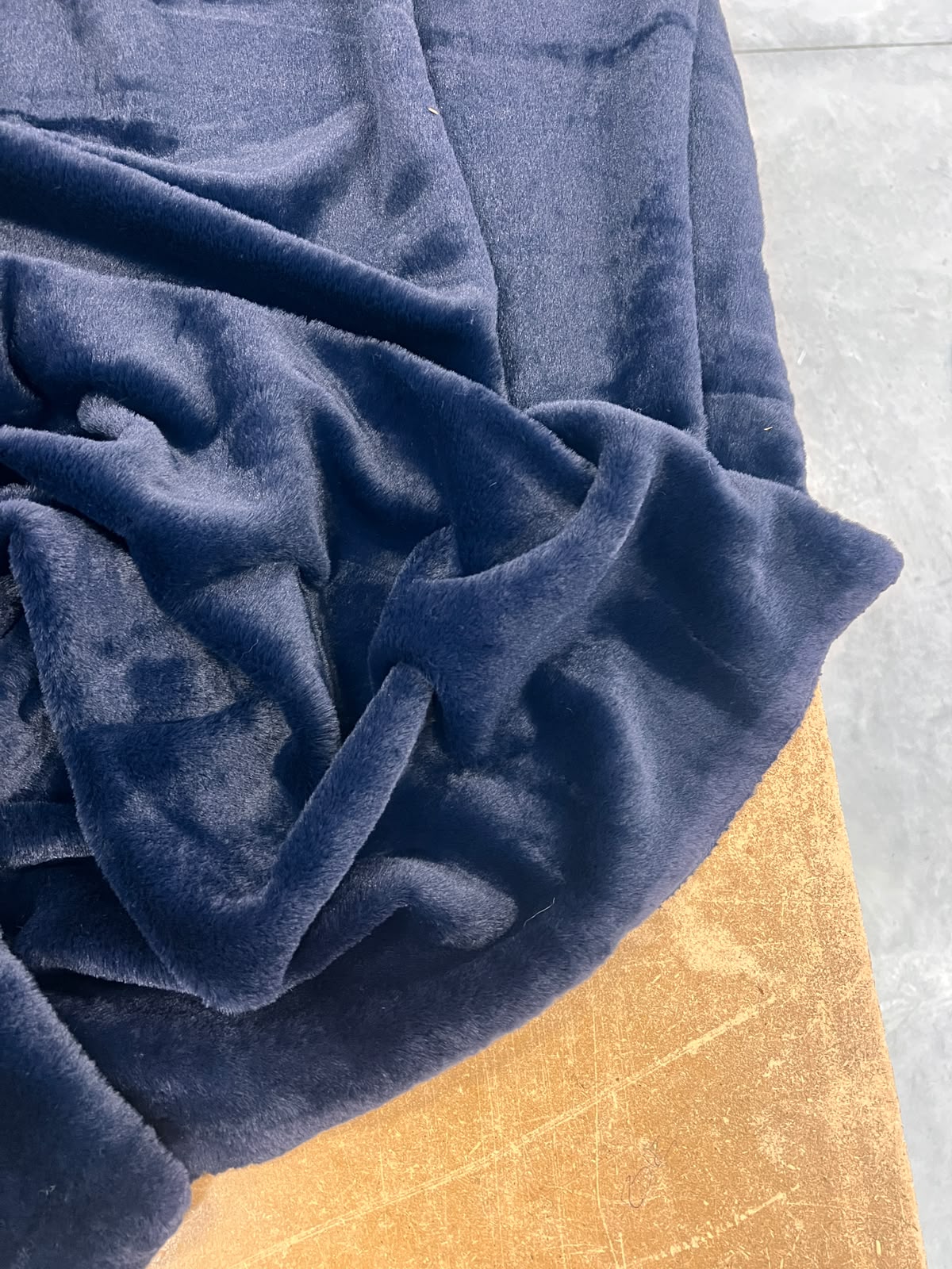 ZOE-045 navy cuddle minky fabrics
