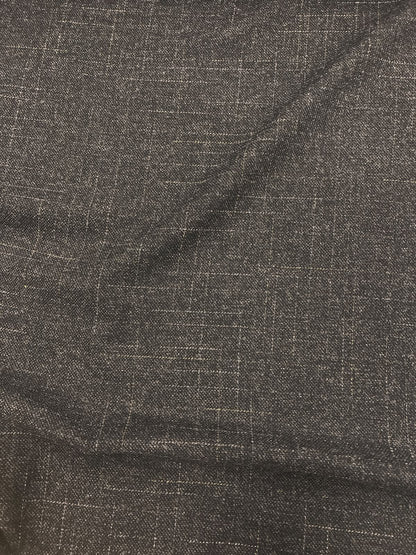 ZOE 049 charcoal windowpane woolen 100%