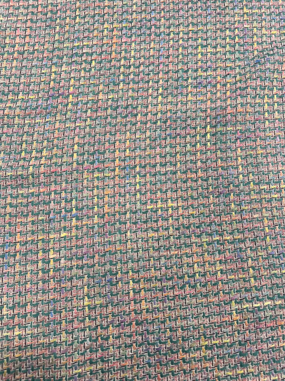 ZOE 057 multi-color bouclé tweed wool blended ch*nel style