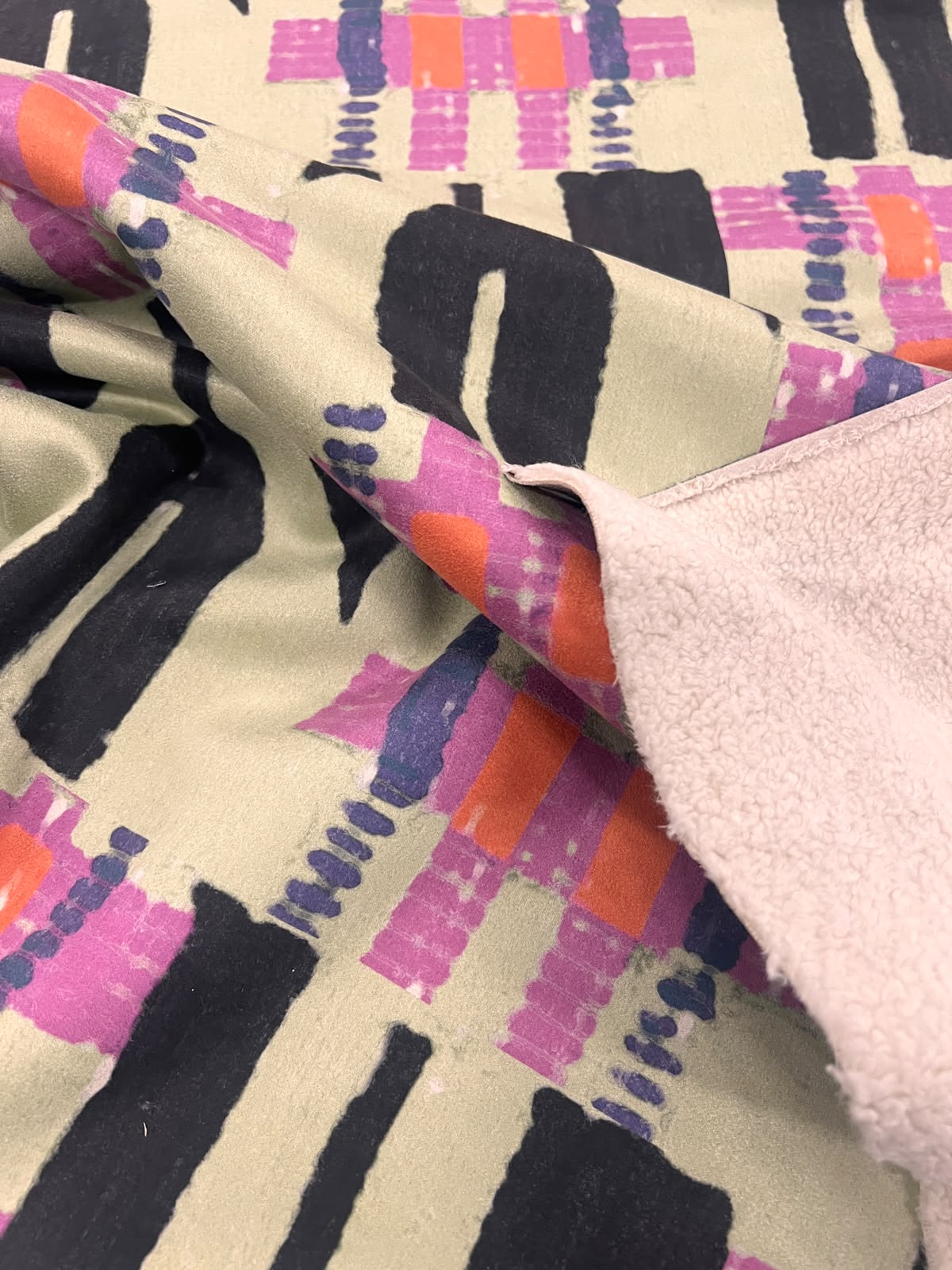 ZOE 070 double face multi color aop retro bambi