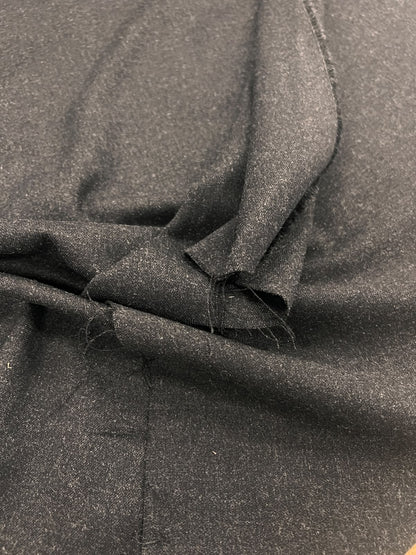 ZOE 079 double face charcoal suiting