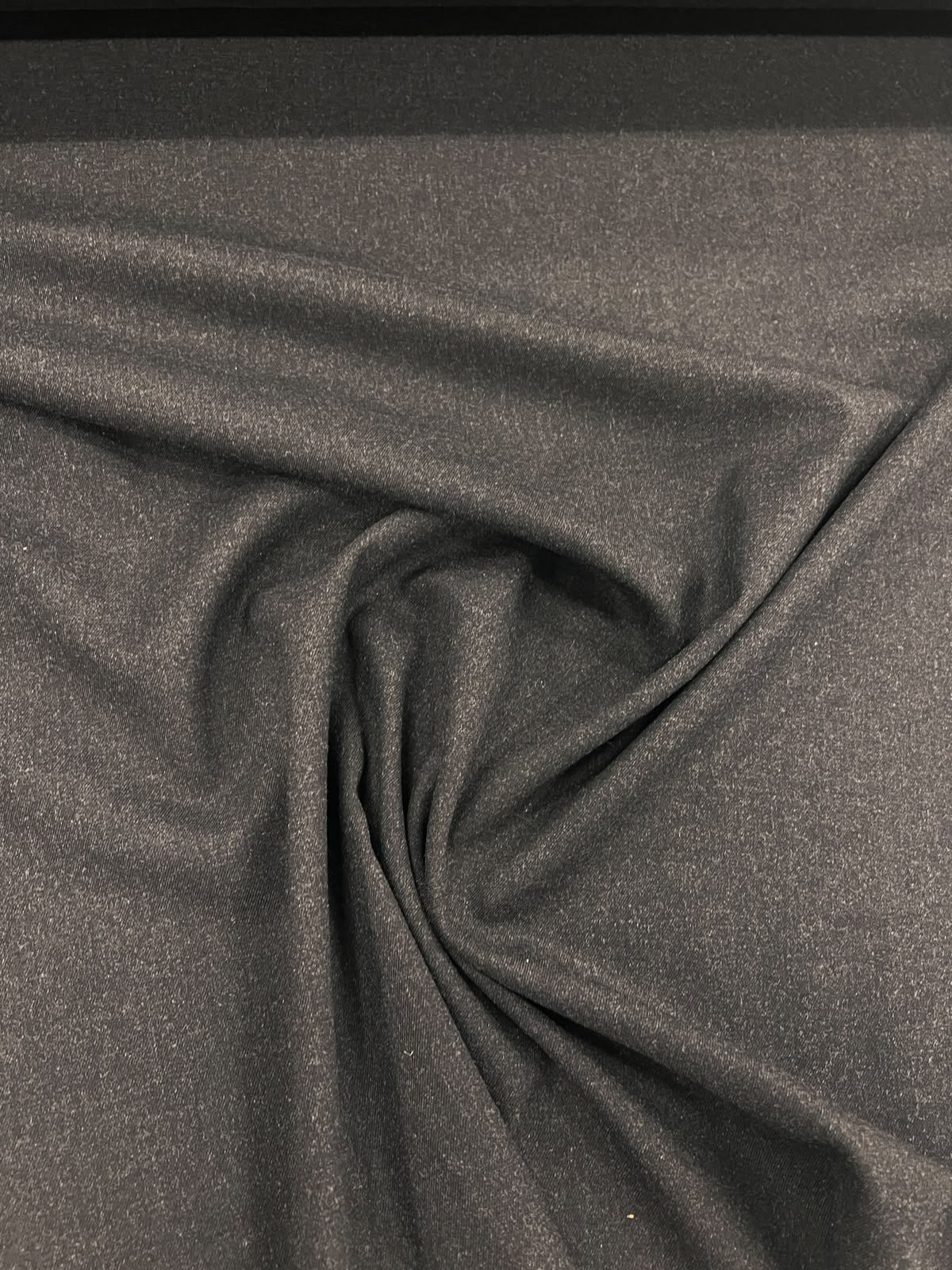 ZOE 079 double face charcoal suiting
