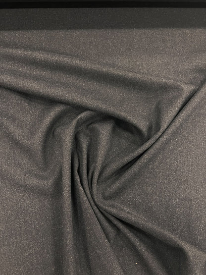 ZOE 079 double face charcoal suiting