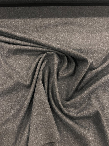 ZOE 079 double face charcoal suiting