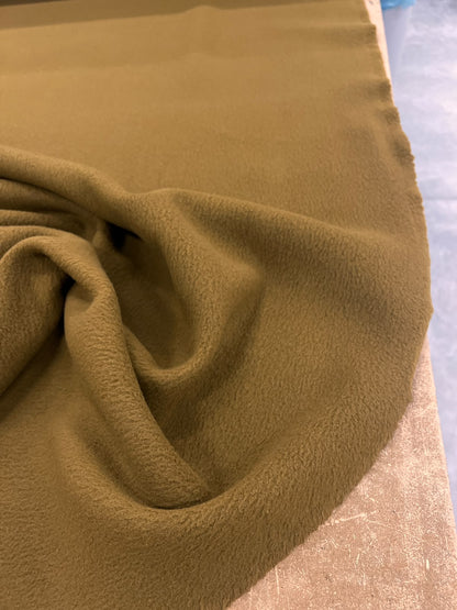 ZOE 080 olive green double face soft touch fleece