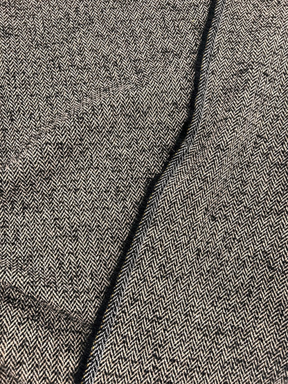 ZOE 081 brown&beige melange herringbone tweed