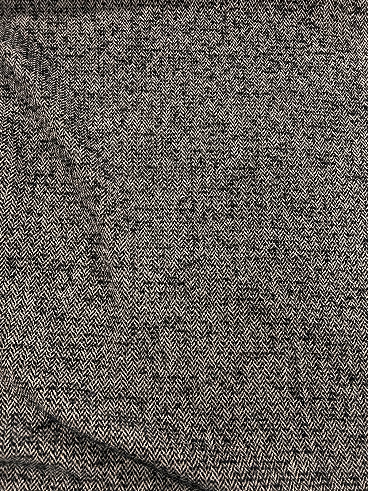 ZOE 081 brown&beige melange herringbone tweed