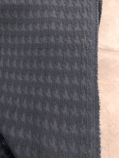 ZOE 084 navy houndstooth designed wool 100%