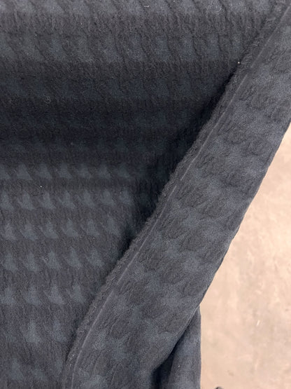 ZOE 084 navy houndstooth designed wool 100%