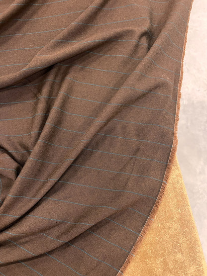 ZOE 085 pinstripe twill suiting fabric
