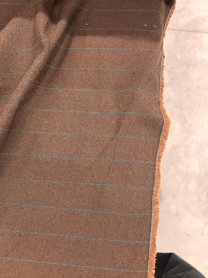 ZOE 085 pinstripe twill suiting fabric