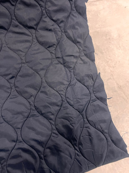 ZOE 090 navy onion pattern quilted puffer