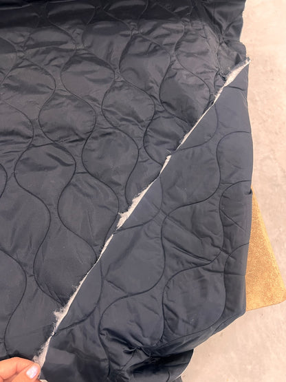 ZOE 090 navy onion pattern quilted puffer