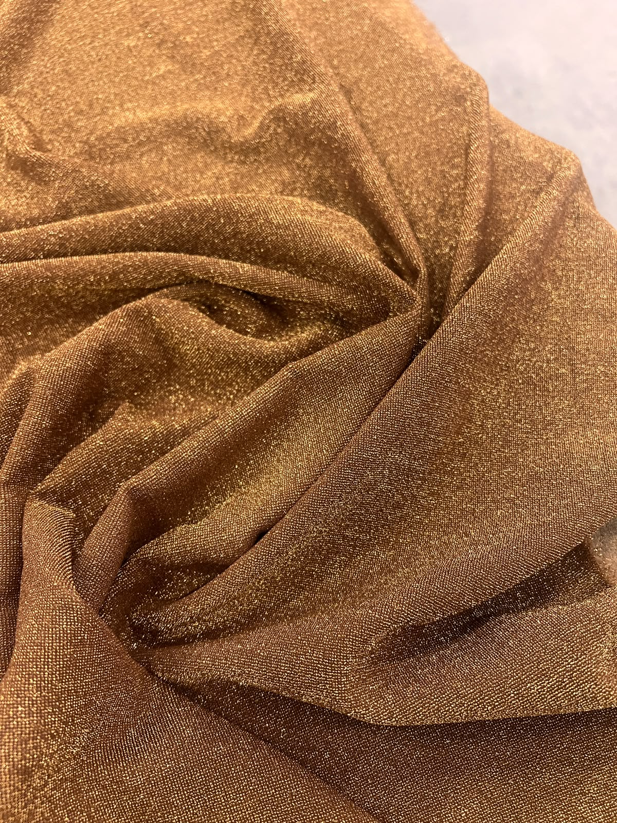 ZOE 092 bronze&gold shiny jersey
