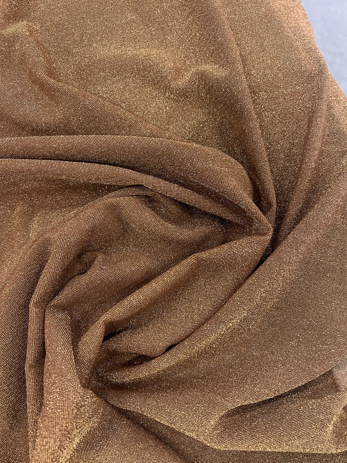 ZOE 092 bronze&gold shiny jersey